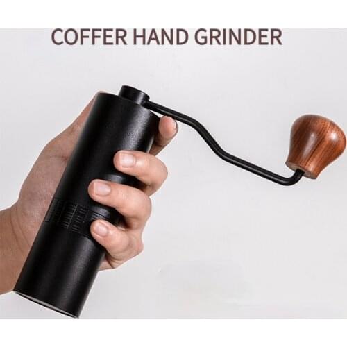 Grinder Set Stainless Steel Ground Coffee Beans Hand Grinder Hand-washed Italian Grinder Household Hand Grinding Spice Grinder
