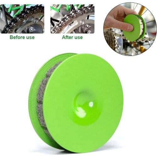 New Bicycle Chain Refueling Tool Lubricator Cycling Gear Roller Cleaner Lubricant Bicycle Chain Repair Tools Bike Accessorie