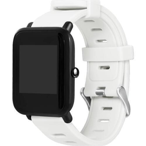 Sport Silicon Replacement Wristband Strap for Huami Amazfit Bip Youth Watch Strap Replacement Silicone Wriststrap Strap Bracelet