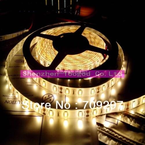 FREE DHL 200M/lot 300LED 5630 SMD white/warm white/cold white/nature white/red/blue/green IP65 waterproof DC12V LED Strip