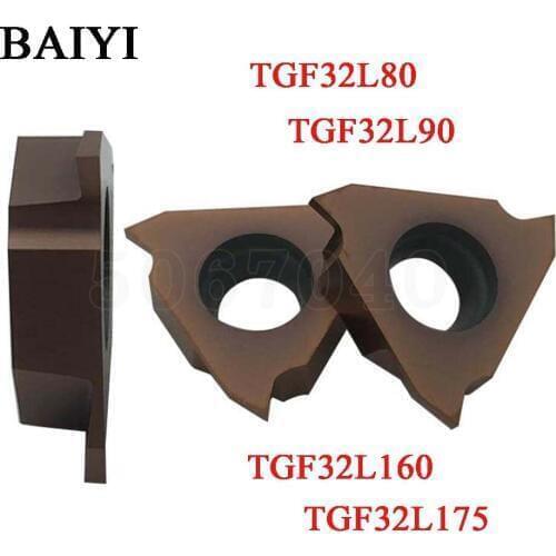 TGF32L80 TGF32L90 TGF32L160 TGF32L175 BP1025 cutter tools Vertical mounting type Shallow groove inserts for KTGFR