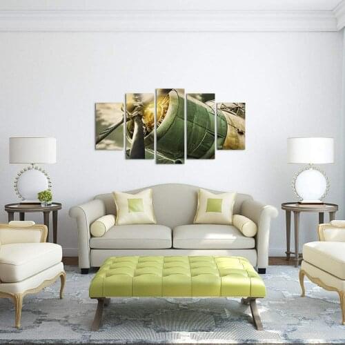 Vintage Engine Airplane Wall Art Retro Plane Picture Print on Canvas Aeroplane Canvas Painting Modern Home Decor Drop Shipping