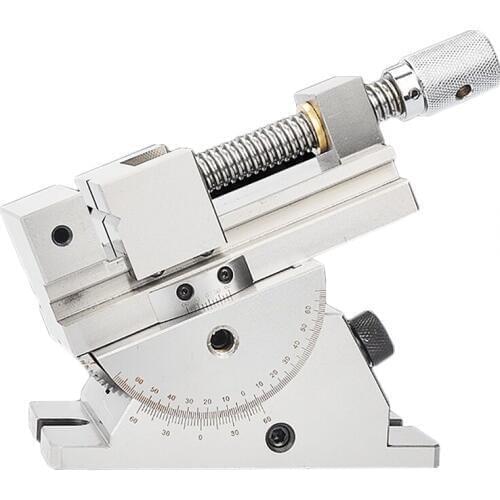 High Precision Vise Universal Precision Vise 2 Inch Slope Sine Adjustable Angle Vise Tool Grinding Machine