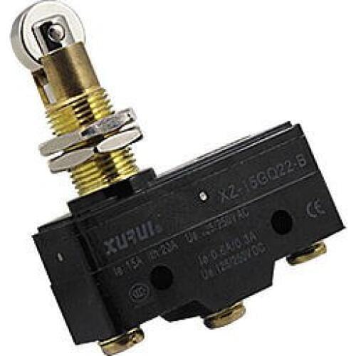 XZ-15GQ22-B 3 Screw Terminals Panel Mount Roller Plunger Basic Limit Switch