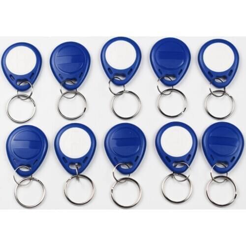 10Pcs EM4305 125Khz Key Copy Rewritable Writable Rewrite EM ID T5577 keyfobs RFID Tag Ring Card Proximity Token Access Duplicate