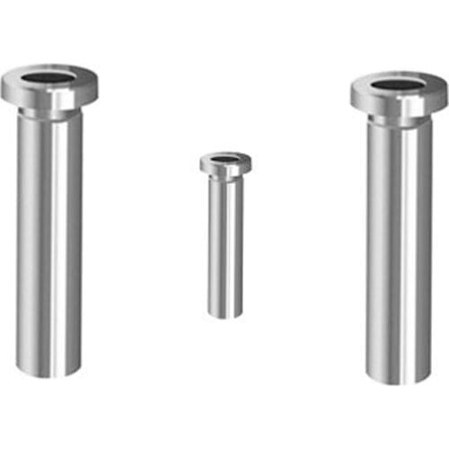 5Pcs M8 Steel Wait high Contour set Locating pin Sleeve casing duct vessel Mold Accessories Precision 11mm OD bolt 20mm-50mm L
