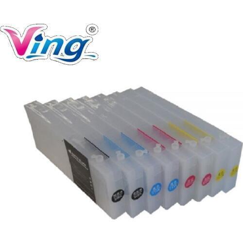 8pcs / set Epson Stylus Pro 7400 / 9400 Refilling ink Cartridge with 4 Funnels