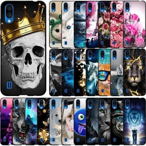 Full Protect Back Case for ZTE Blade A5 2020 Anti-knock TPU Silicone Protective Cases for ZTE A5 A 5 2020 Cat Painted Cover Case