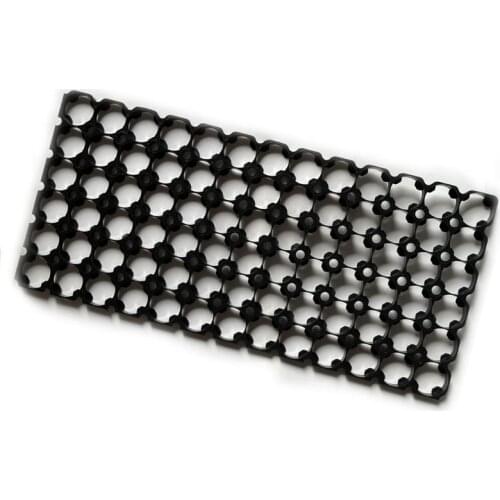 26650 6*13 Batteries Holder Bracket Cell Safety Anti Vibration Plastic Cylindrical Battery Brackets For 26650 Lithium Batteries