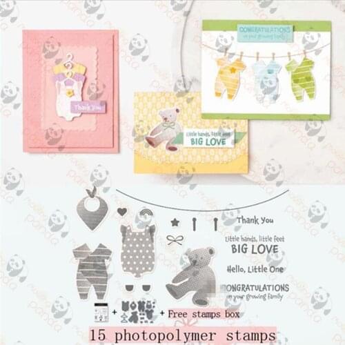 BABY Metal Cutting Dies and Stamps For Scrapbooking Practice Hands-on DIY Album Card Handmade Tools