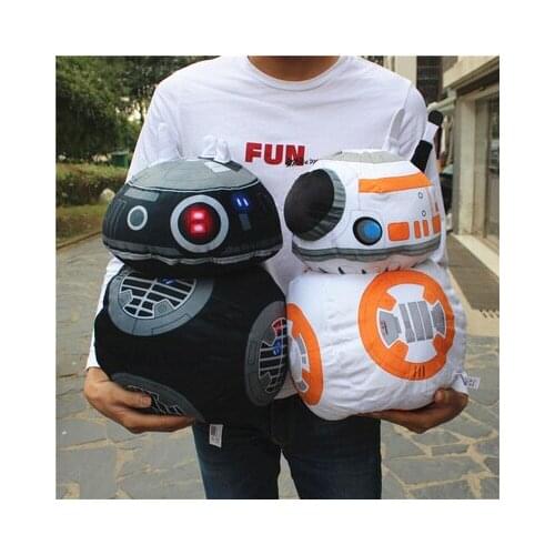 Disney Cartoon STAR WARS Movie Darth Vader Kylo Ren Phasma BB-8 C-3PO Soft Stuffed Doll Plush Toys Gifts For Children 48cm