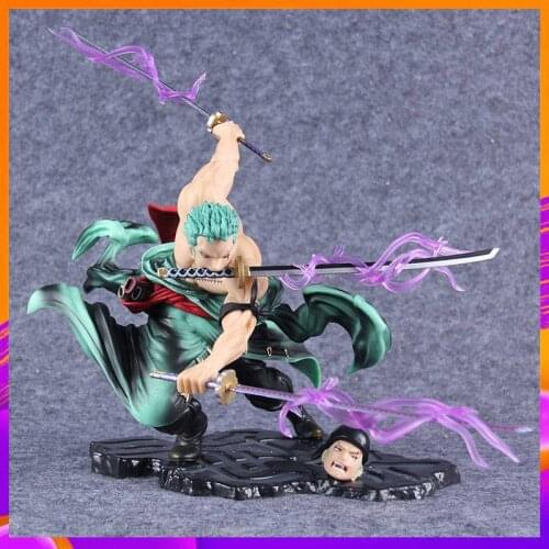 One Piece Anime Figure New World Roronoa Zoro Three thousand world Large Asura PVC Action Figure Model Birthday Gifts Figurine