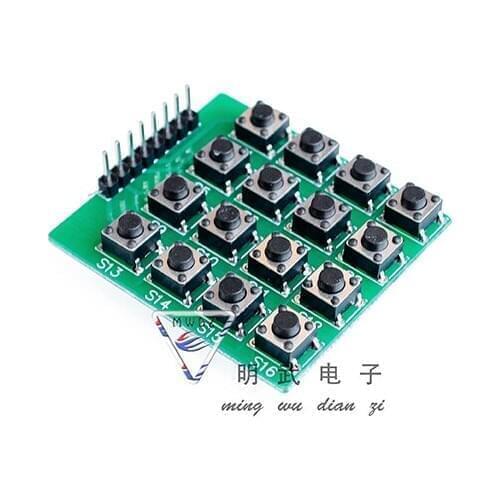 4x4 4*4 Matrix Keypad Keyboard module 16 Botton mcu For Arduino atmel S1/2