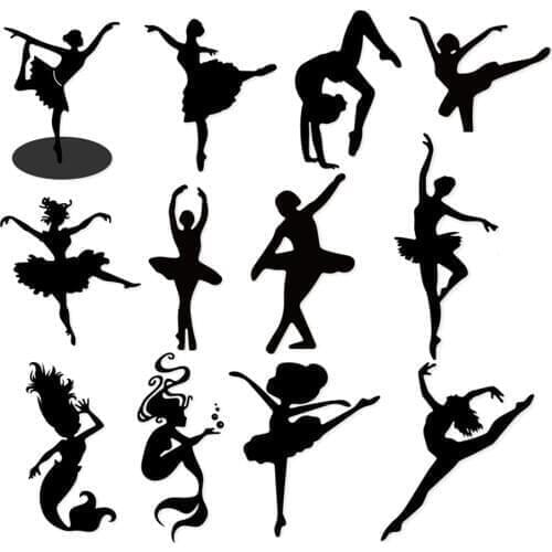 Metal Cutting Dies Stencils for DIY Scrapbooking/photo Album Girl Dance Decorative Embossing DIY Paper Card