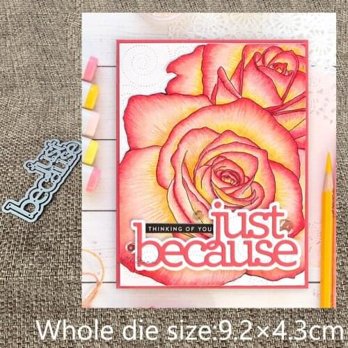 New Design Craft Metal stencil mold Cutting Dies letters decoration scrapbook die cuts Album Paper Card Craft Embossing