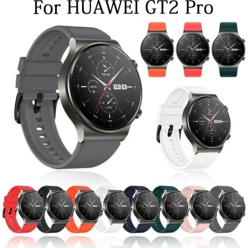 Official Style Silicone Strap for Huawei Watch GT 2 Pro Wristband Watchband for Huawei gt2 Pro Band Bracelet Replaceable Belt