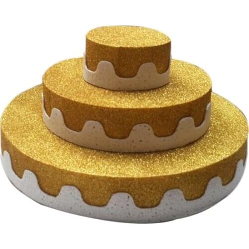 Polyfoam Cake 3 Layer paintable decorative objects декоративные предметы под роспись