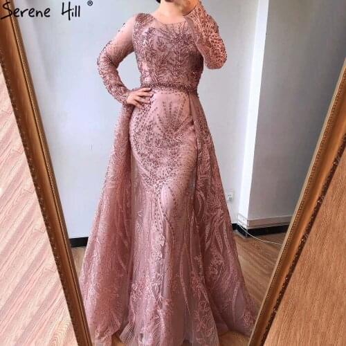 Dresses Woman Party Night Muslim Long Mermaid with Train Luxury Evening Dresses Gowns Formal Dress DLA70541 Serene Hill