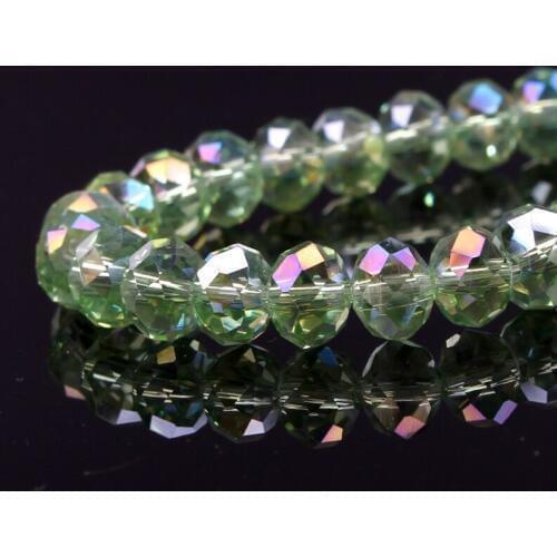 Flat Round Shape many color with AB crystal beads 4mm 740pcs supply Austrian glass bead crystal rondelles beads for Bracelet DIY