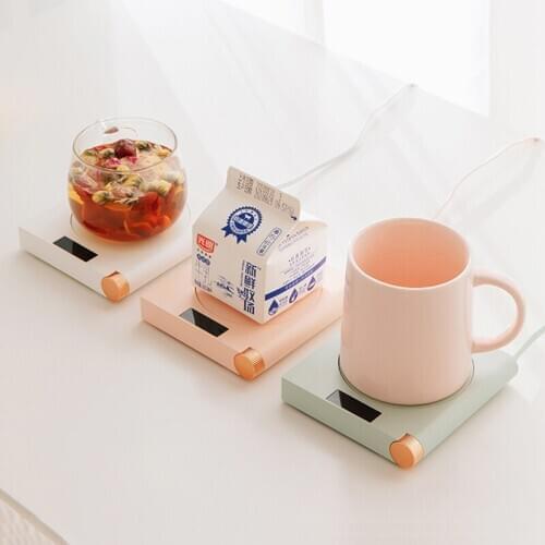 Cup Warmer Heater Tea Makers Heating Coaster G Gear USB Desktop Heater for Coffee Milk Tea Warmer Pad With Timing Electric Plate