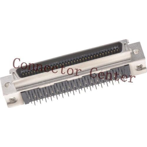 1.27mm Pitch, SCSI Connector For KEL I/O Connector, Board Mounted Plug, Right angle, 68 pin 8850-068-170LD