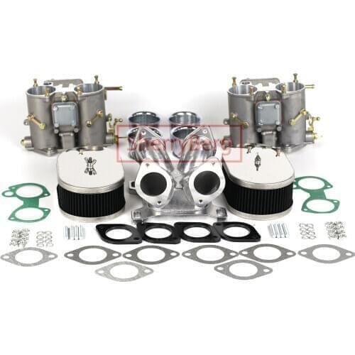 SherryBerg FAJS EMPI WEBER Carburettor Carb Carburetor Conversion Kit 4 Barrel Holley Adaptor W Twin 50 DCOE For Ford Chevy V8