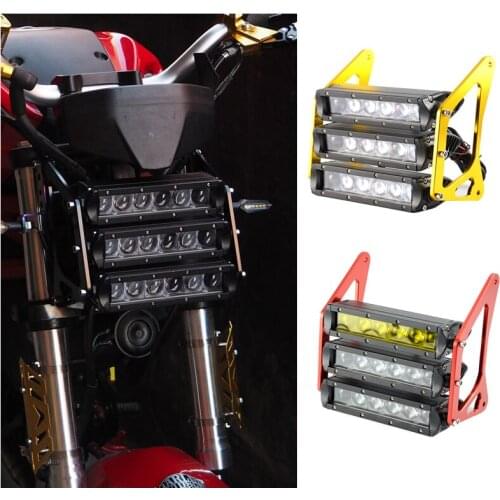 12V-36V super bright LED spotlight row lamp electric vehicle motorcycle general modified headlights support DIY mix and match