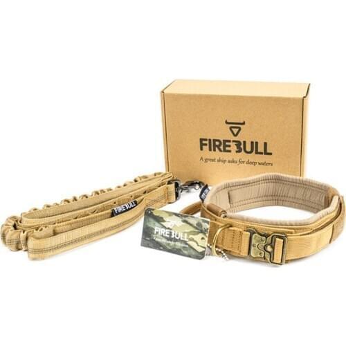 Pet Dog Tactical Collar With Leash Outdoor Tactical Training Quick Remove Collar Lead Rope For Mid/Big Dogs Supplies Box Packing