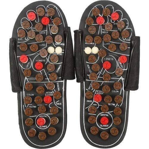 Foot Massage Slippers Acupuncture Therapy Massager Shoes Acupoint Activating Slippers Acupressure Therapy Feet Care Sandals