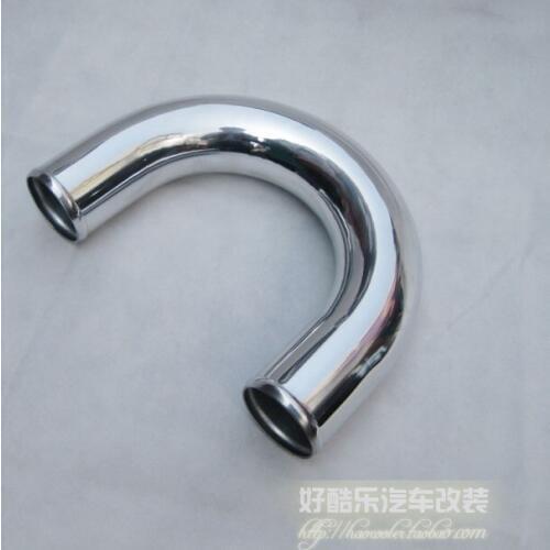 Turbo Intercooler Pipe 180Degree 63MM(2.5Inch) Full Length 500MM Aluminum Pipe,High Quality Aluminum Intake Piping