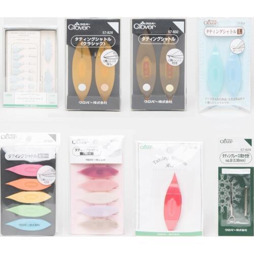 2019 Top Fashion Rushed Clothing/accessories Plaid Japan Clover Coke Shuttle Cheng Tat Crochet 57-820/833/834/829/832/197/864