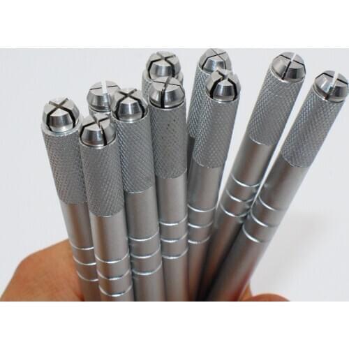 10 Pcs Mini Permanent Makeup microneedling pen Eyebrow Manual Tattoo Pen Eyebrow Use For 3D Eyebrow Embroidery