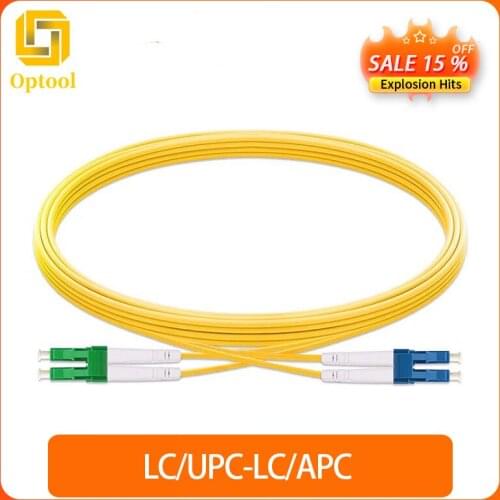 3M/5M/15M/20M/30M Fiber Optic LC/UPC-LC/APC Duplex Patch Cord Fiber Optic Fiber LC/UPC-LC/APC Duplex Patch Cord Free Shipping