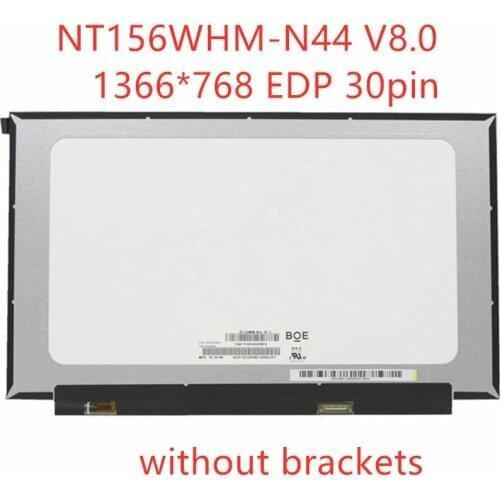 Free shipping NT156WHM-N44 V8.0 N156BGA-EA2B156XTN08.0 Narrow side Panel 1366 * 768 eDP 30pin 15.6'' inch Laptop LCD Screen