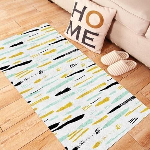 Color Floor Carpet Stickers Waterproof PVC Stickers Anti-Slip Self-Adhesive Decal Kitchen Bathroom Bedroom Home Decor 60x120cm