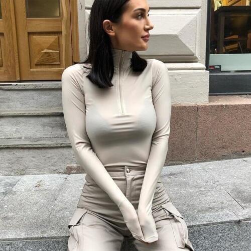 DYLAFO Women's Turtleneck Bodysuit