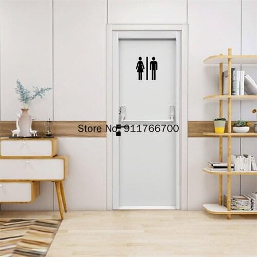 White Simulation Gate Art Door Poster Self-Adhesive Mural Wallpaper Toilet Door Sticker for Walls Stickers Murals