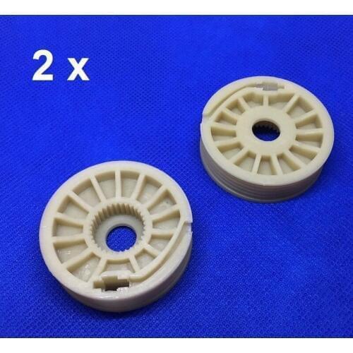 X2 Clips Window Regulator Repair Roller Kit for BMW X5 E53 /Front/ Rear /Right or Left