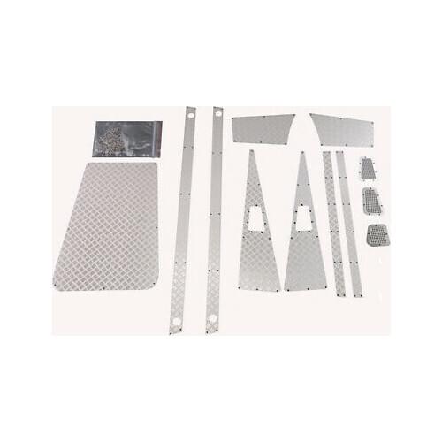 Metal Antiskid Plate A Part DIY for 1/10 RC D130 Rock Crawler Truck Car Model TH01552-SMT4