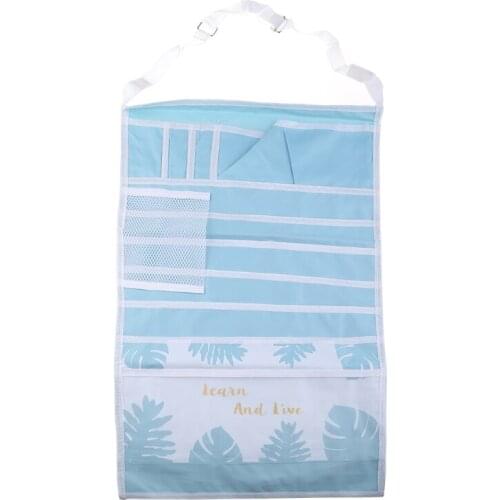 Multifunctional Student Learning Hanging Book Bag Desk Organizer Magazine Holder C90C