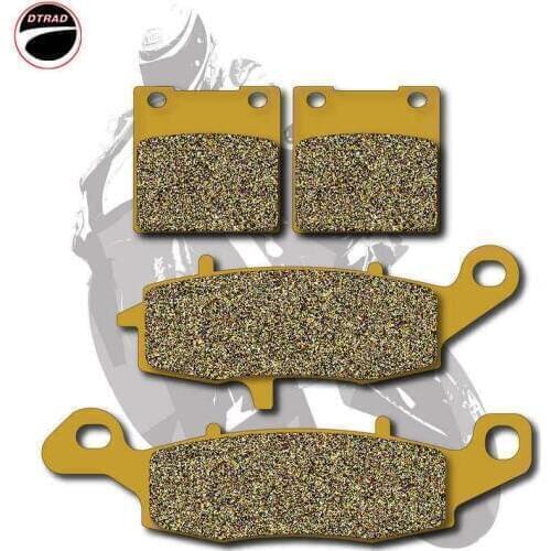 Motorcycle Brake Pads Front+Rear For SUZUKI GS 500 1996-2010