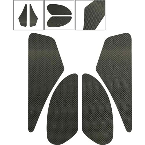 Fuel Tank Protector Stickers Anti-Slip Sticker For KAWASAKI VERSYS-1000 2015-2016 Motorcycle Black Corrosion Resistance Rubber