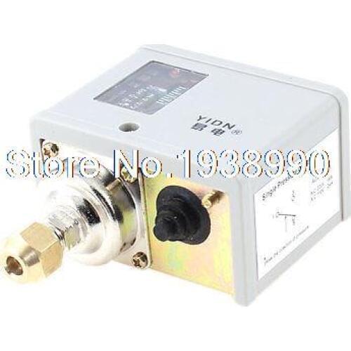 P6E 14-143 PSI 1-Port Air Compressor Pressure Switch Control Valve AC 110V 24A