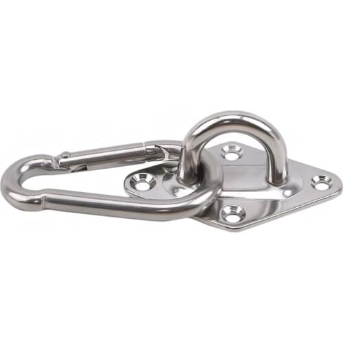 Stainless Steel Suspension Bracket Hammock Mount Ceiling Hook Anchor Hanger For Gym Training Aerial Yoga Sex Swing Hanging Kit