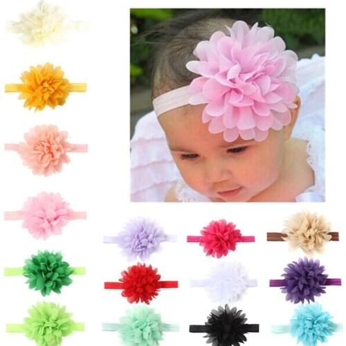 10Pcs Kids Baby Girl Toddler Flower Hair Band Headwear Headband Accessories Cute