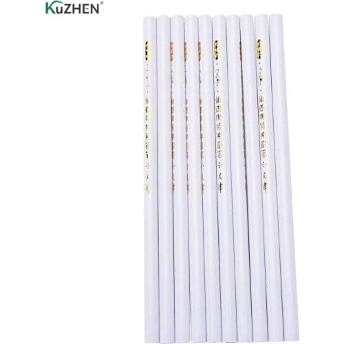 10Pcs/Set Professional Wooden Dotting Pencils Point Drill Pen For Nail Art Rhinestones Gems Picking Tools