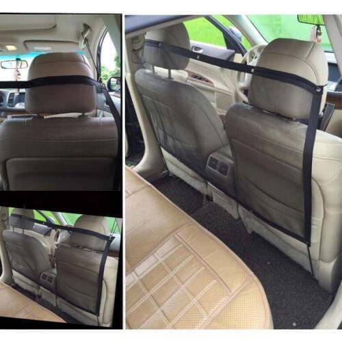 Rete Pet safe net Car Mats Auto Care Seat Back Protectors Case Cover universal anti dust dirty black