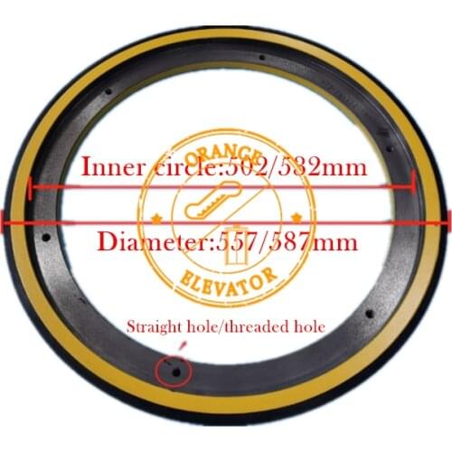 Escalator Friction Wheel OD455mm W30mm ID50mm