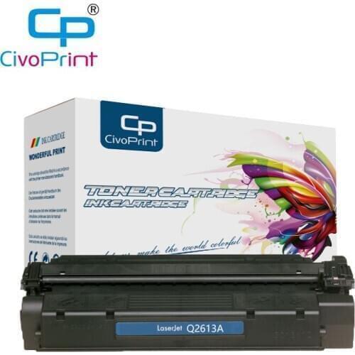 Civoprint Compatible black toner cartridge for HP Q2613A Q2613X 2613a 2613 LaserJet 1300/1300N/1300XI printer