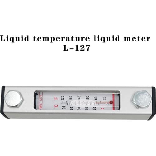 Liquid temperature liquid gauge hydraulic oil tank liquid level gauge water level gauge oil level gauge with thermometer L-127